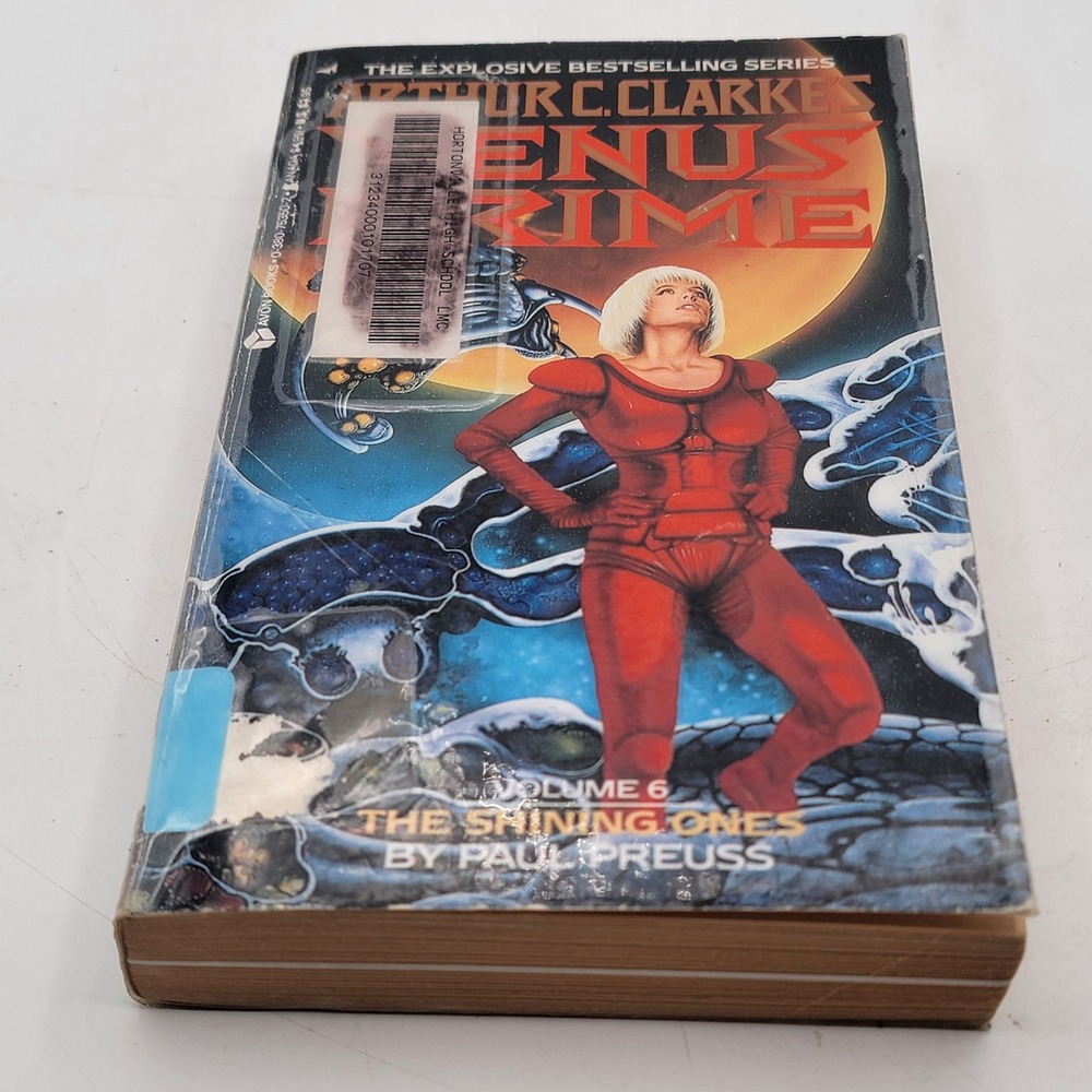 Arthur C. Clarke Venus Prime 6 The Shining Ones Paperback 1991 Ex-Library Fair